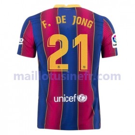 Maillot de Foot FC Barcelone Frenkie de Jong 21 Domicile 2020-21